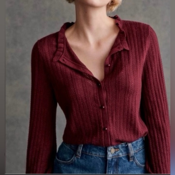 Sezane Louis cardigan - Picture 2 of 4